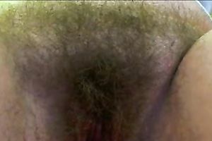 My white women has shaggy pussy and precious anal aperture