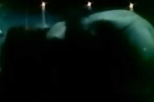 Her hot and round shape ass got group-fucked hard by her ally