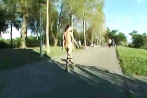 The streets of my town lastly saw cy skinny girlfriend all in nature's garb