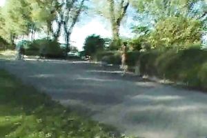 The streets of my town lastly saw cy skinny girlfriend all in nature's garb