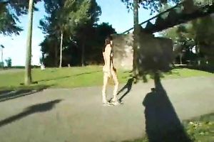 The streets of my town lastly saw cy skinny girlfriend all in nature's garb