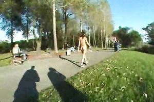 The streets of my town lastly saw cy skinny girlfriend all in nature's garb