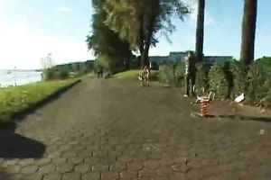 The streets of my town lastly saw cy skinny girlfriend all in nature's garb