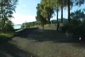 The streets of my town lastly saw cy skinny girlfriend all in nature's garb