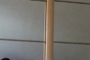 Stunning nasty brunette hair honey in the hotel room with her fellow