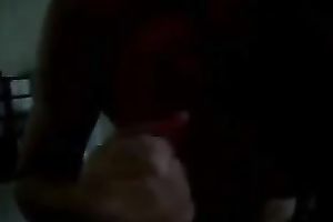 Slutty slender dark brown gal of my buddy gives him a great oral job