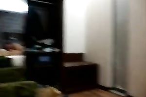 Pretty black haired marvelous dark brown chick with charming face gives me head