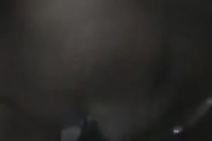 Japanese cute black haired Married slut gave astounding oral pleasure late in the evening