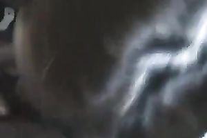 Japanese cute black haired Married slut gave astounding oral pleasure late in the evening