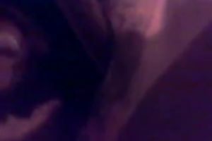 My vehement husband entertains herself by fucking her cookie with a toy