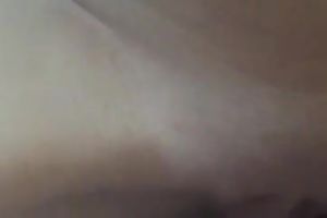 Light haired cum starving GF of my buddy greedily sucks his prick