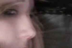 Wet and concupiscent blondie Melanie is willing to engulf rock hard pecker nonstop