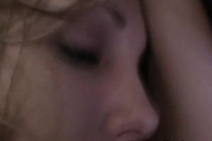 Wet and concupiscent blondie Melanie is willing to engulf rock hard pecker nonstop