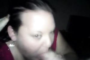 Deep face hole of my recent girlfriend who loves to take up with the tongue balls