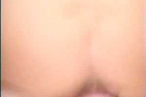 White voracious vixen with fine arse riding beefy white schlong