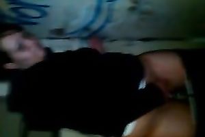 Amateur bitchie gal bare her bum and even masturbated a bit