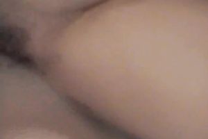 Alluring large breasted brunette hair sexpot Christi rides BF's beefy knob
