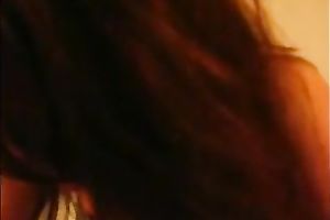 Nerdy black haired blowlerina of my buddy works on his powerful dong