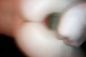 My petite college girlfriend can't live without anal gaping on web camera