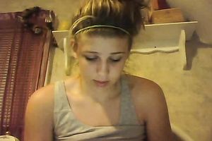 Awesome light haired beauty with wet pointer sisters and hawt bum enjoys masturbation