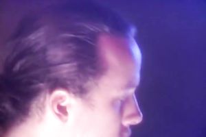 Mesmerizing golden-haired milf chick teasing with her flawless body