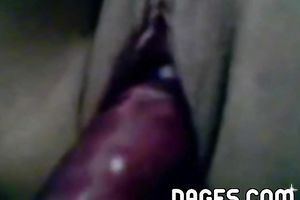 Brunette non-professional college white bitch imitates dong engulfing