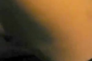 Gorgeous appealing dark brown cowgirl was busy with engulfing my buddy's cock