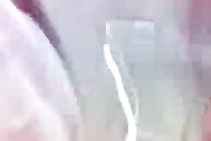 Asian non-professional housewife was giving her hubby oral pleasure and titfuck on livecam