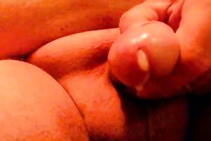 Chubby pervert guy strokes his two inch wiener on chat roulette