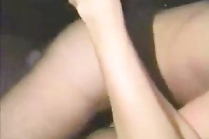 Bootylicious dark brown slut riding a man on the sofa