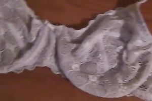 Found the lingerie and hot shoes of my horny white wife for my fetish