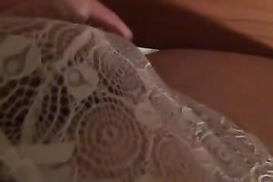 Found the lingerie and hot shoes of my horny white wife for my fetish