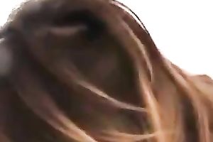 Quite buxom blond girlie with excitement sucked my buddy's strong wang