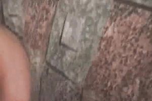 Redhead bitch Teresa allows a man to take up with the tongue her unshaved cunt