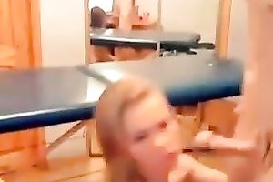 Auburn playgirl with hawt slender legs was riding my buddy on top