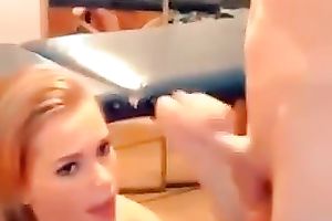 Auburn playgirl with hawt slender legs was riding my buddy on top