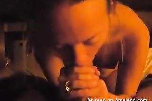 Just a diminutive girlfriend lovely her boyfriend on POV movie