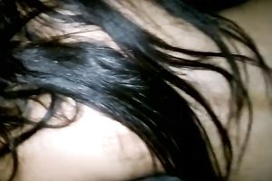 My buddy plays with large pussy lips of his breasty and bootyful GF