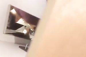 Mutual perverted spooning in the changing room by some Asian pair