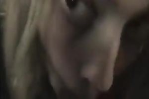 Blonde sweetheart provided my dark colleague with a actually fleshly BJ