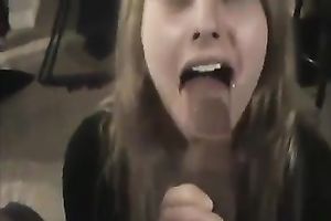 Blonde sweetheart provided my dark colleague with a actually fleshly BJ