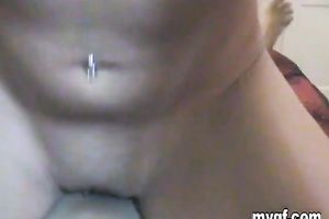 Sensational and nasty dark brown sweetheart eats knob with excitement