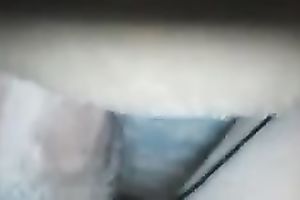 A concupiscent dilettante dark couple have a fun sex in the missionary pose