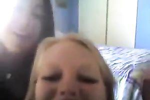 Making out with my blond college BFF and that babe receives wild