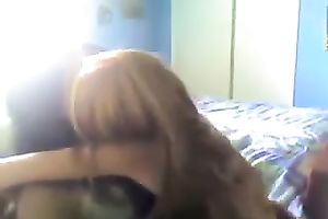 Making out with my blond college BFF and that babe receives wild