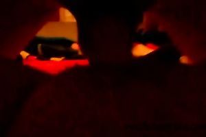 Horny Asian college pair having quickie in front of webcam