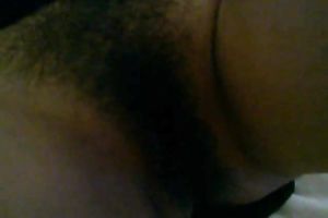 Ugly shaggy vagina of my slutty wife is just likewise damn freaky for sex