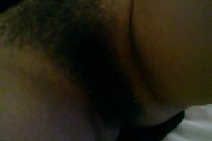 Ugly shaggy vagina of my slutty wife is just likewise damn freaky for sex