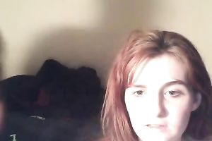 European red haired slutwife gives oral to one black guy