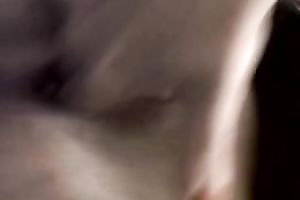 Really closeup scene of the movie scene when I poked myself with a sex tool